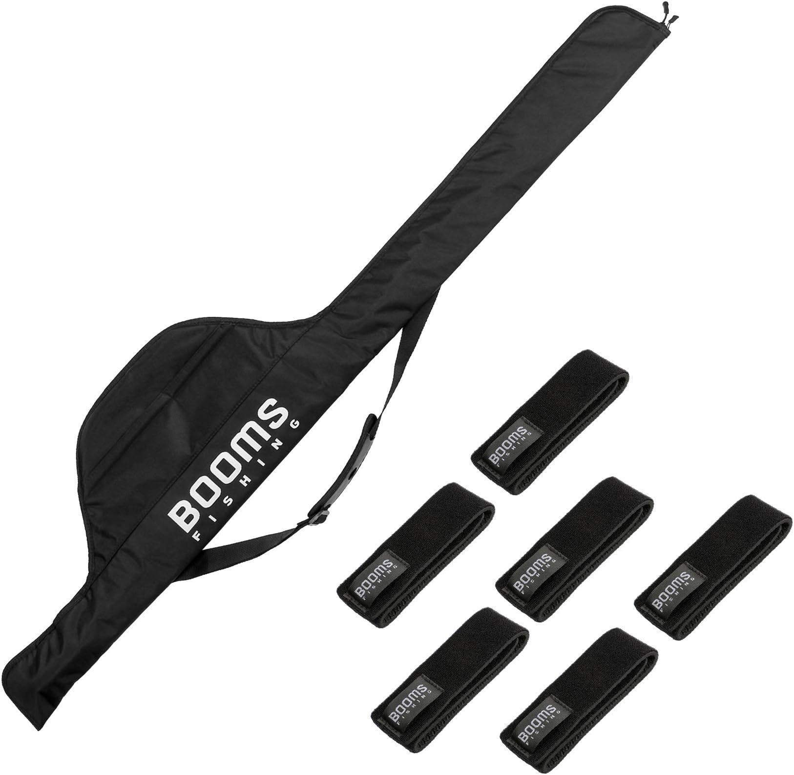 Booms FishingPB1 Fishing Pole Case and RS3 Rod Straps