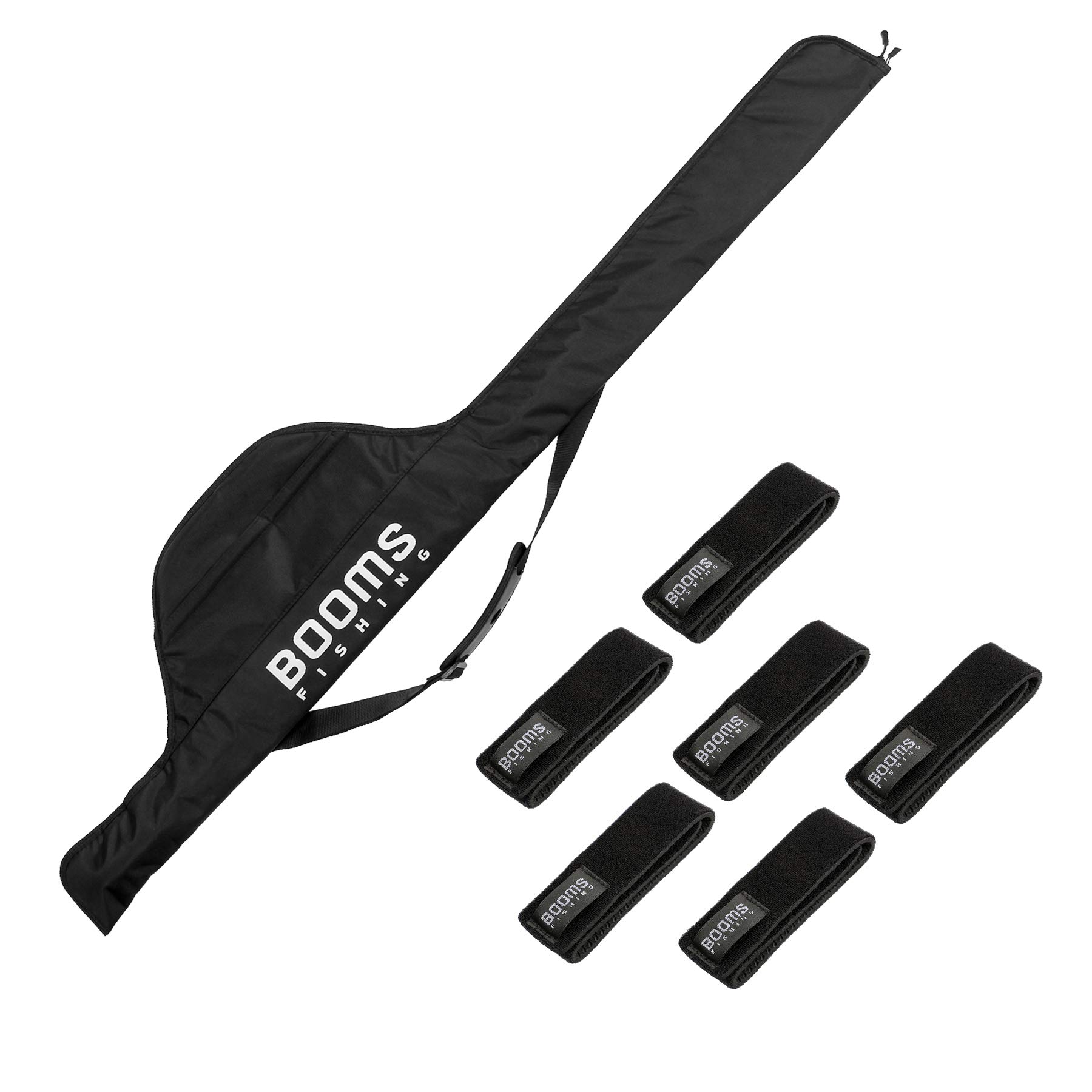 Booms FishingPB1 Fishing Pole Case and RS3 Rod Straps