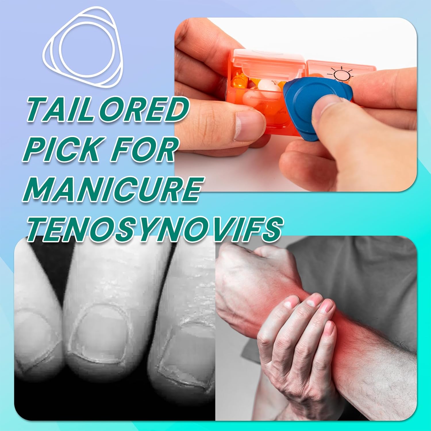 Monthly Pill Organizer, Medicine Organizer Box with Portable Hard Shell and Pill Cutter, 31 Day Pill Holder with Weekly Pill Bag (Purple, 2 Times a Day) - Image 6