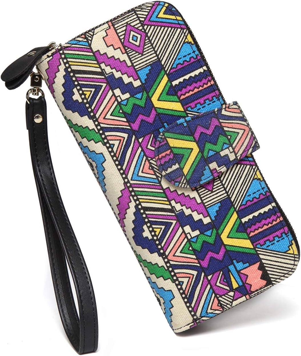 Boho Wristlet Zipper Women Wallets Bifold Snap Nigeria Ubuy