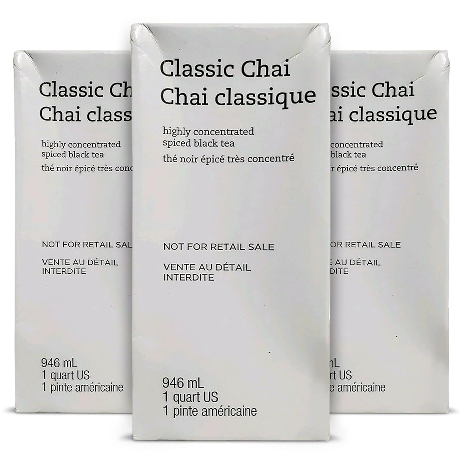 Starbucks Classic Chai Tea Concentrate | Highly Concentrated Spiced Black Tea Hot Or Cold | Same Base Ingredient Used By Starbucks Baristas In-Store To Make Your Favorite Starbucks Latte Drinks | 32Oz (1-Count) : Grocery & Gourmet Food