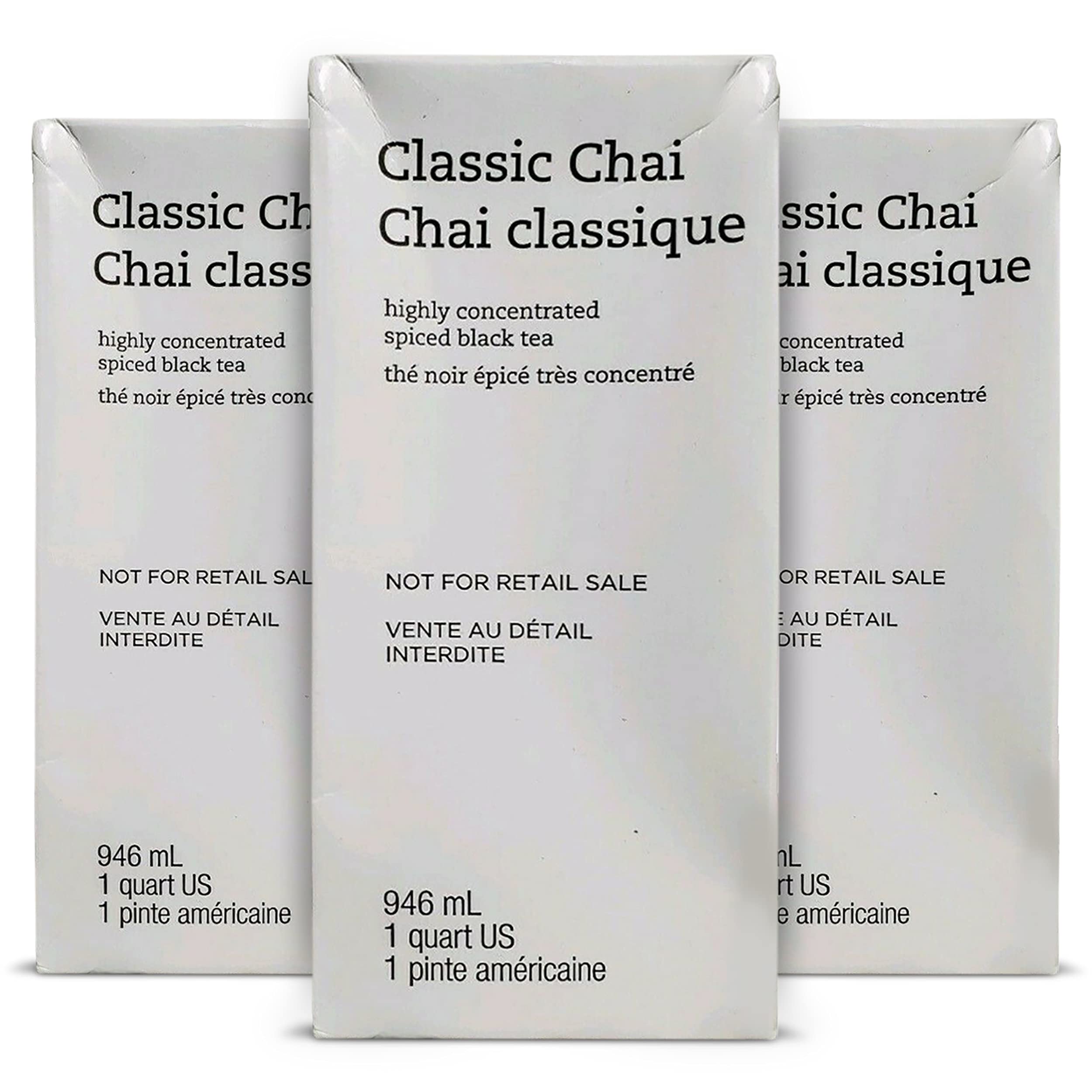 Starbucks Classic Chai Tea Concentrate Highly Concentrated Spiced Black Tea Hot Or Cold Same