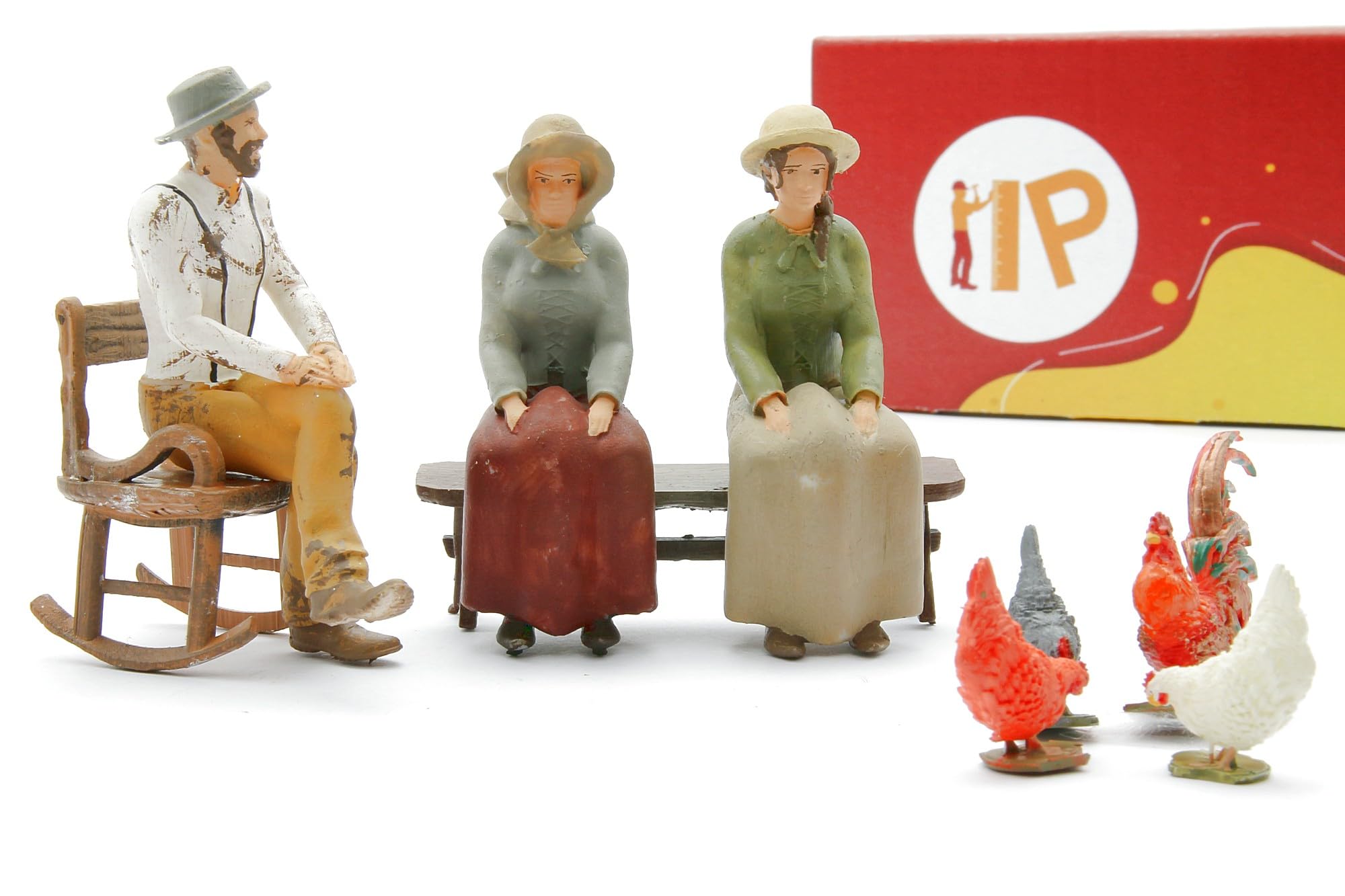 Figurki w skali G Zachodnie sanki 1:22.5-1:25 40029 do pociągu ogrodowego, modeli, dioramy i modelarstwa - kompatybilne z LGB, Pola, Preiser, Piko Akcesoria Dioramy Pociąg