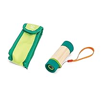Hape Nature Fun – Telescopio regolabile 8x in bambù e plastica veg per conoscere meglio la natura dai 5 anni