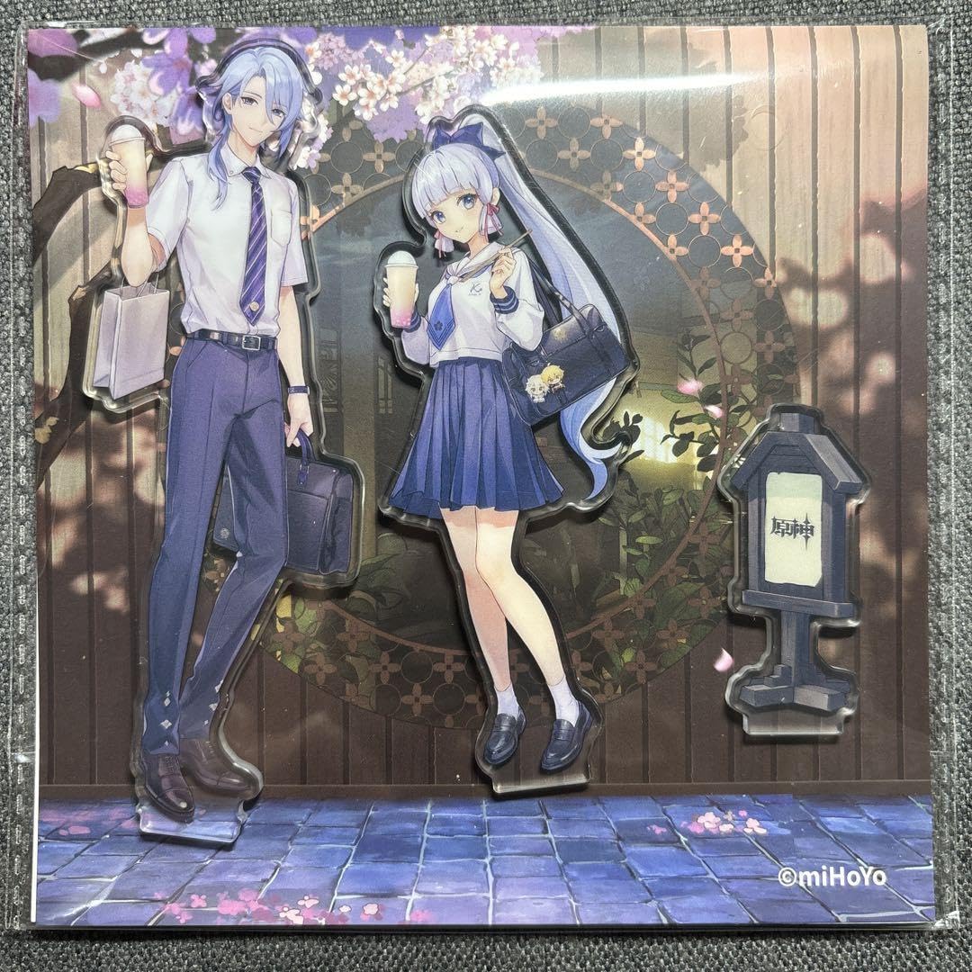Amazon.co.jp: 〔原神〕神里綾華&神里綾人 喜茶コラボ アクリル