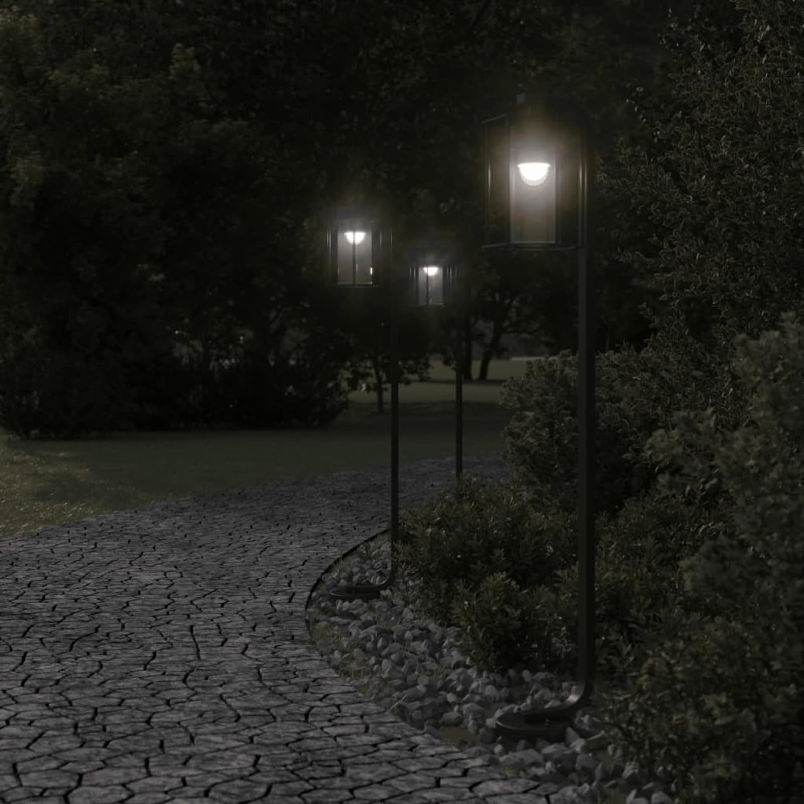 ZEYUAN Lampada da Terra per Esterni Argento 100 cm in Acciaio Inox,Lampade da Terra,Lampada da Terra Moderna,Lampade da Terra per Soggiorno-4006347