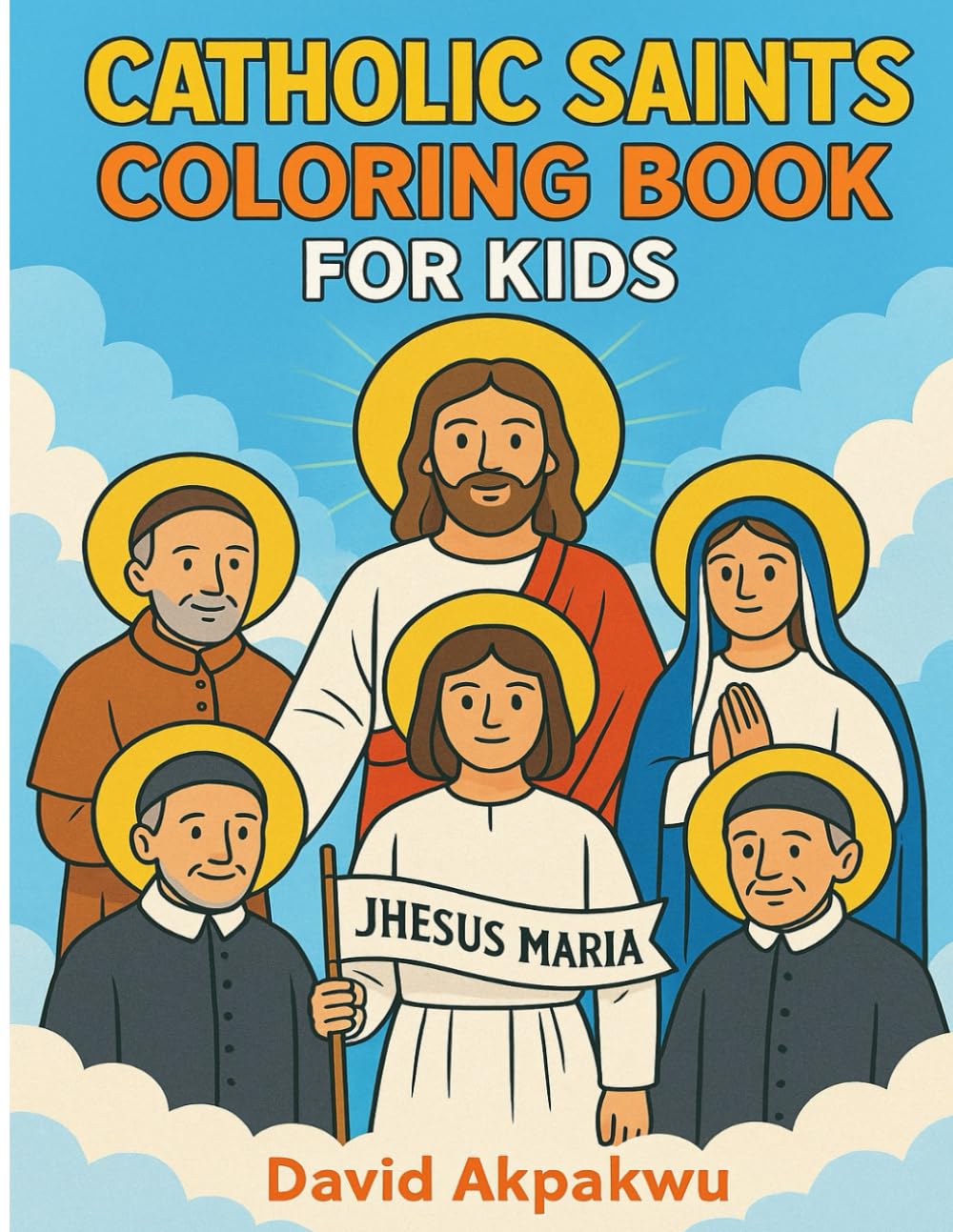 Catholic Saints Coloring Book for Kids
