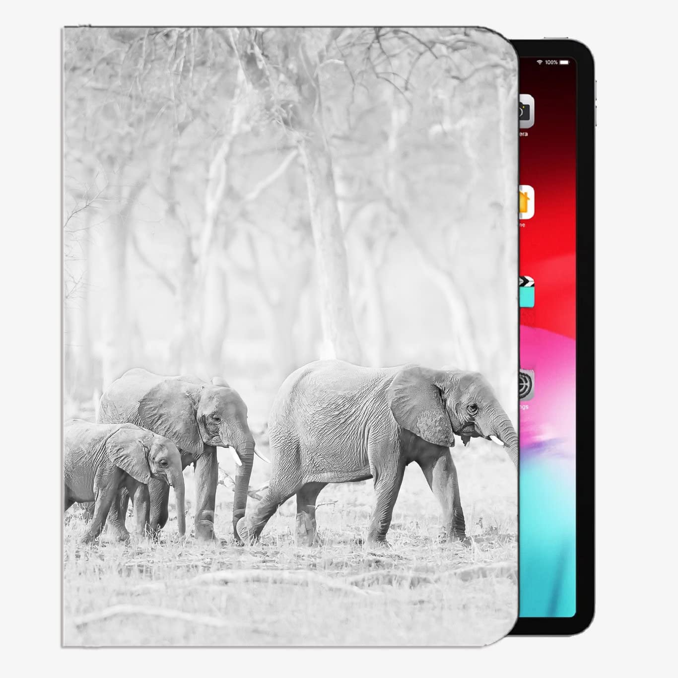 iPad - プケコ Case for iPad 9.7 inch 2017/2018 Cover, iPad 6th/5th
