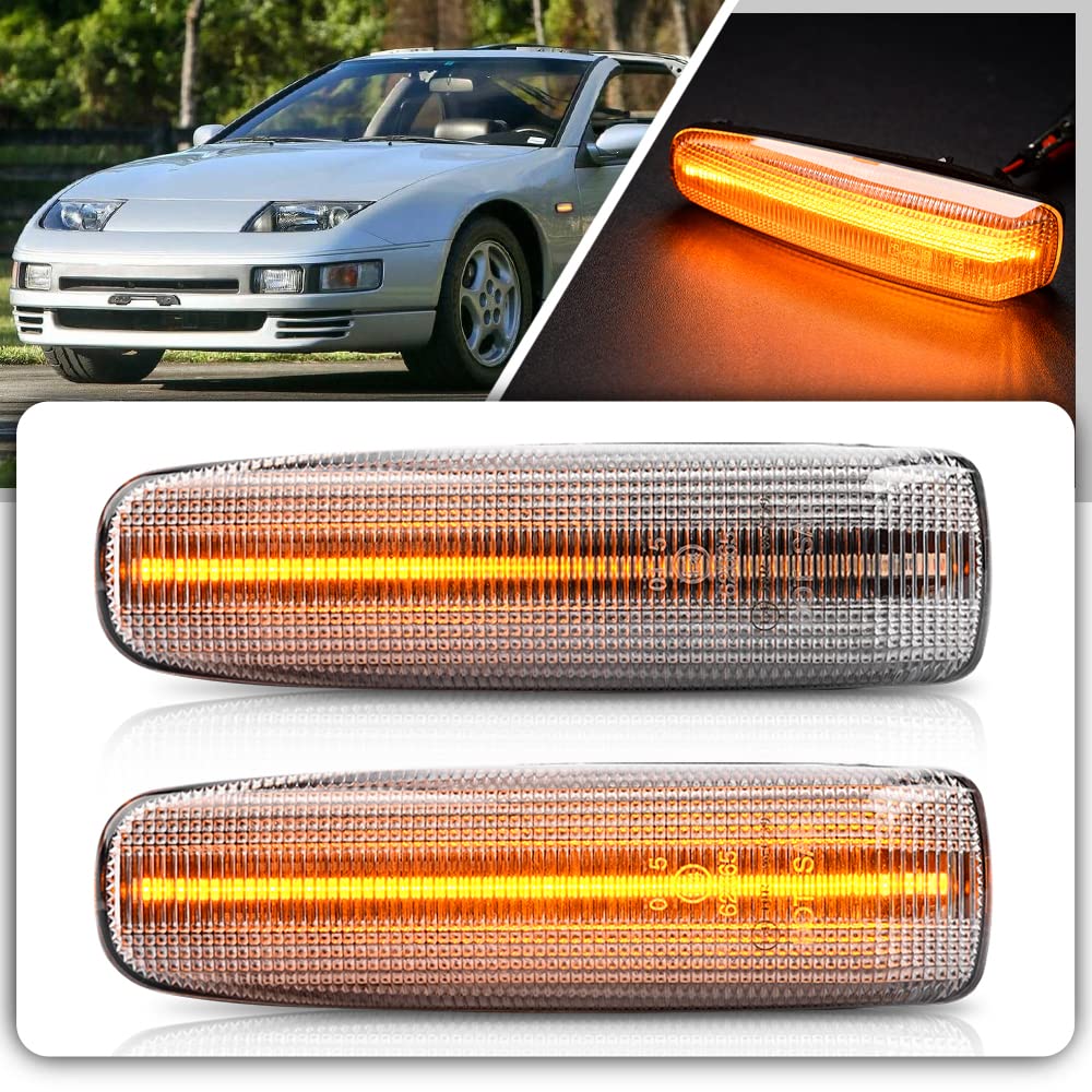 サイドリーダー LED Dynamic Side Marker Lights Sequential Turn Signal