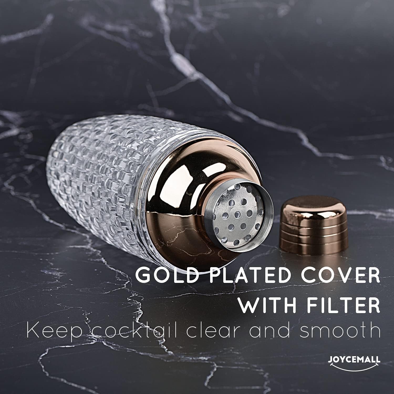 Glass Cotail Shaker Kit, 13 Ounce i Motail Making Set