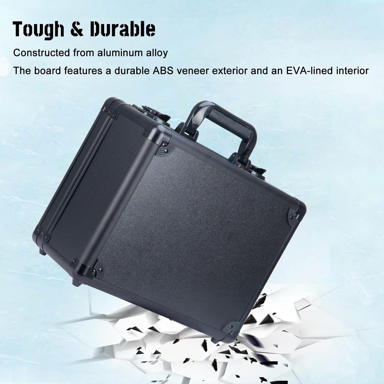 Graded Sport Card Storage Box,Graded Card Case,Trading Card Storage Box,Card Case Storage for Graded Sports Cards,Card Carrying Case for PSA BGS FGS & SGC,Black