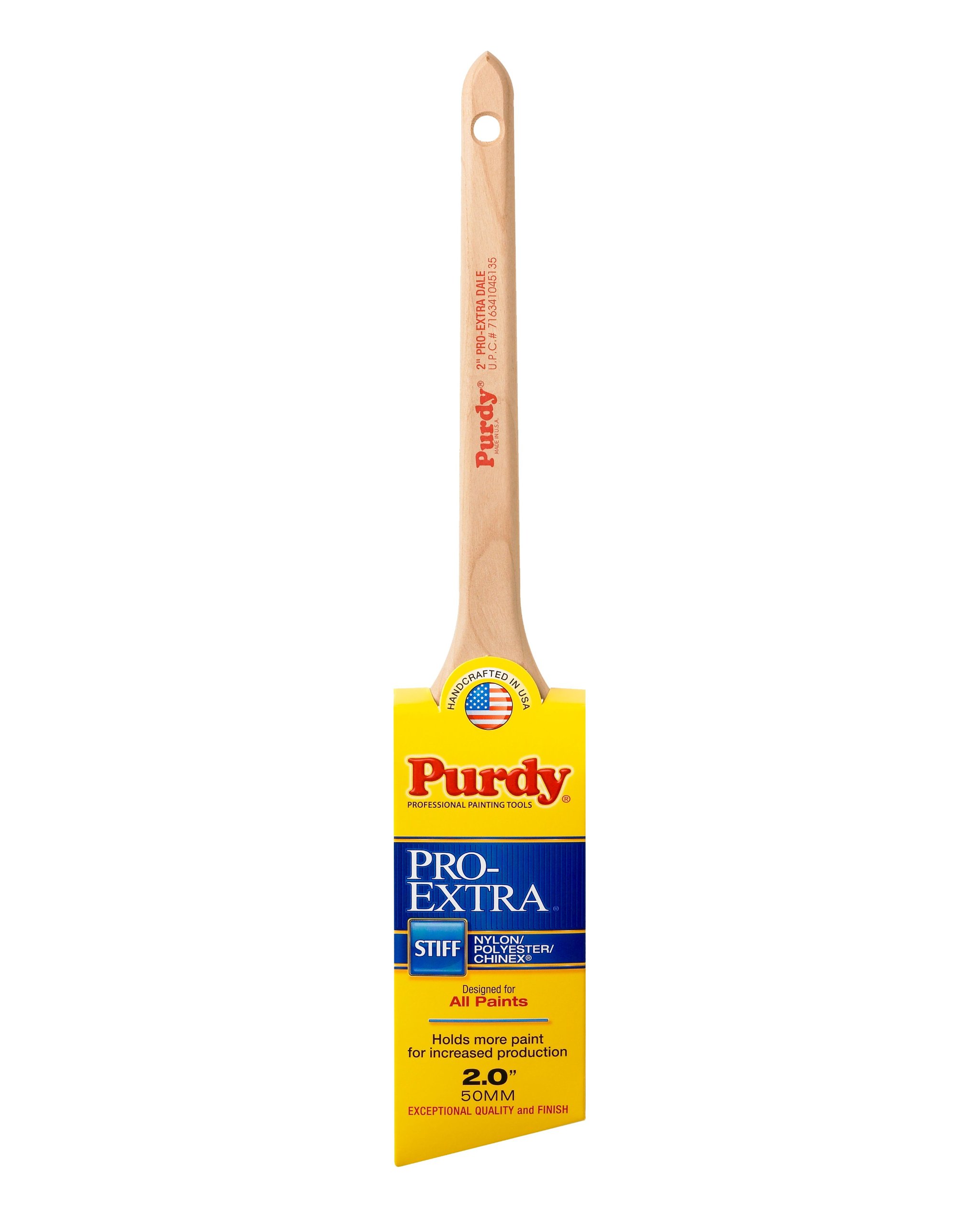 Purdy 144080720 Pro-Extra Angular Trim Dale Brush, 2-Inch, 6-Pack