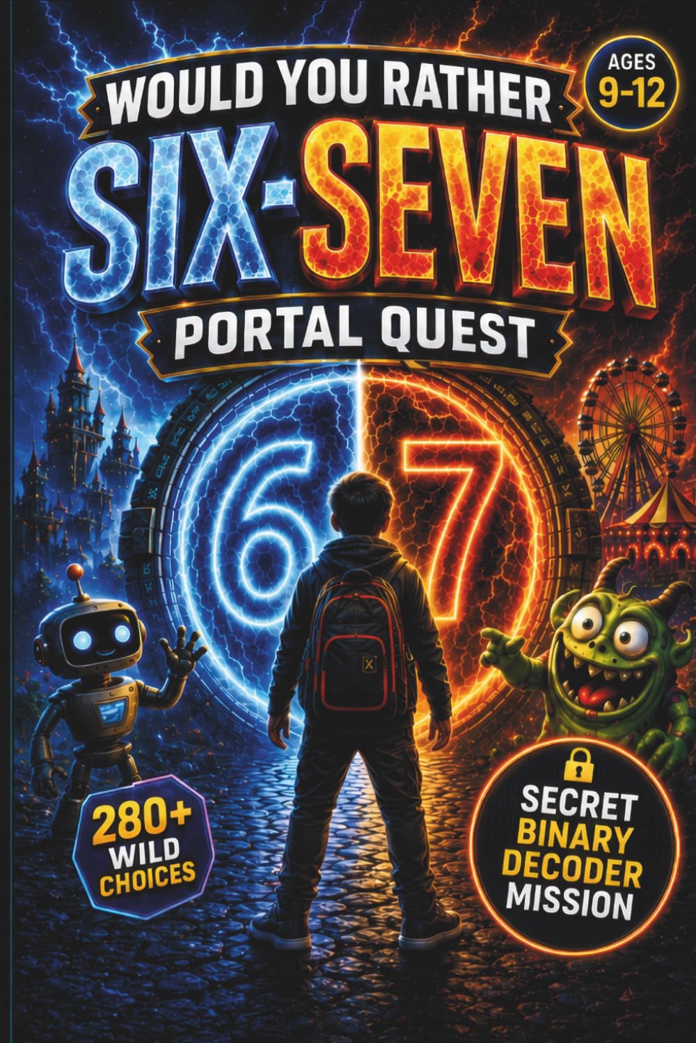 Six-Seven Portal Quest: Would You Rather Book for Kids with Fast-Paced Challenges, Funny Dilemmas, Interactive Gameplay, and Hidden Clues
