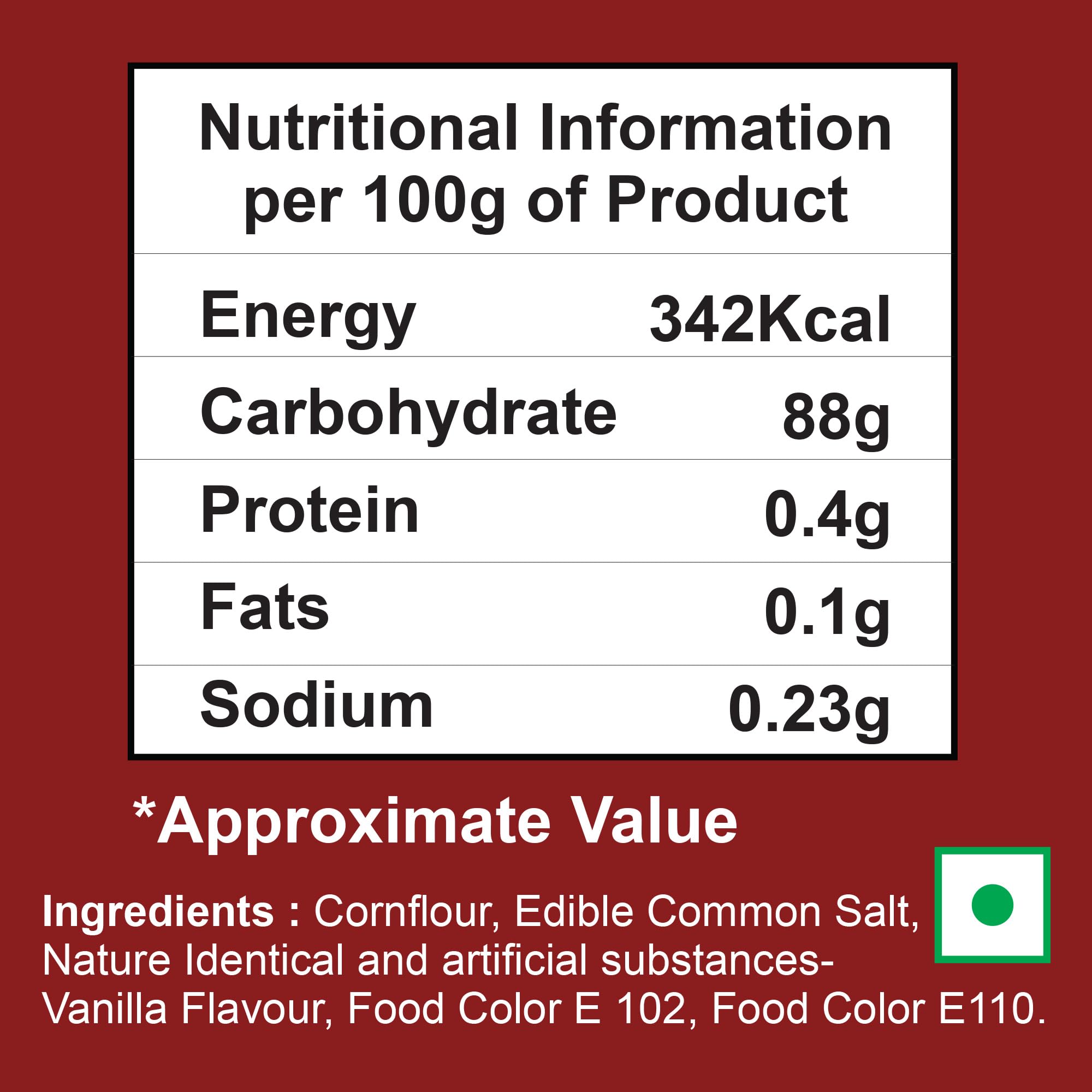 Mr. Kool Vanilla Custard Powder 400g | Rich & Creamy Dessert Mix | Fruit Custard, Puddings, Trifle & Cakes | 100% Vegan 4