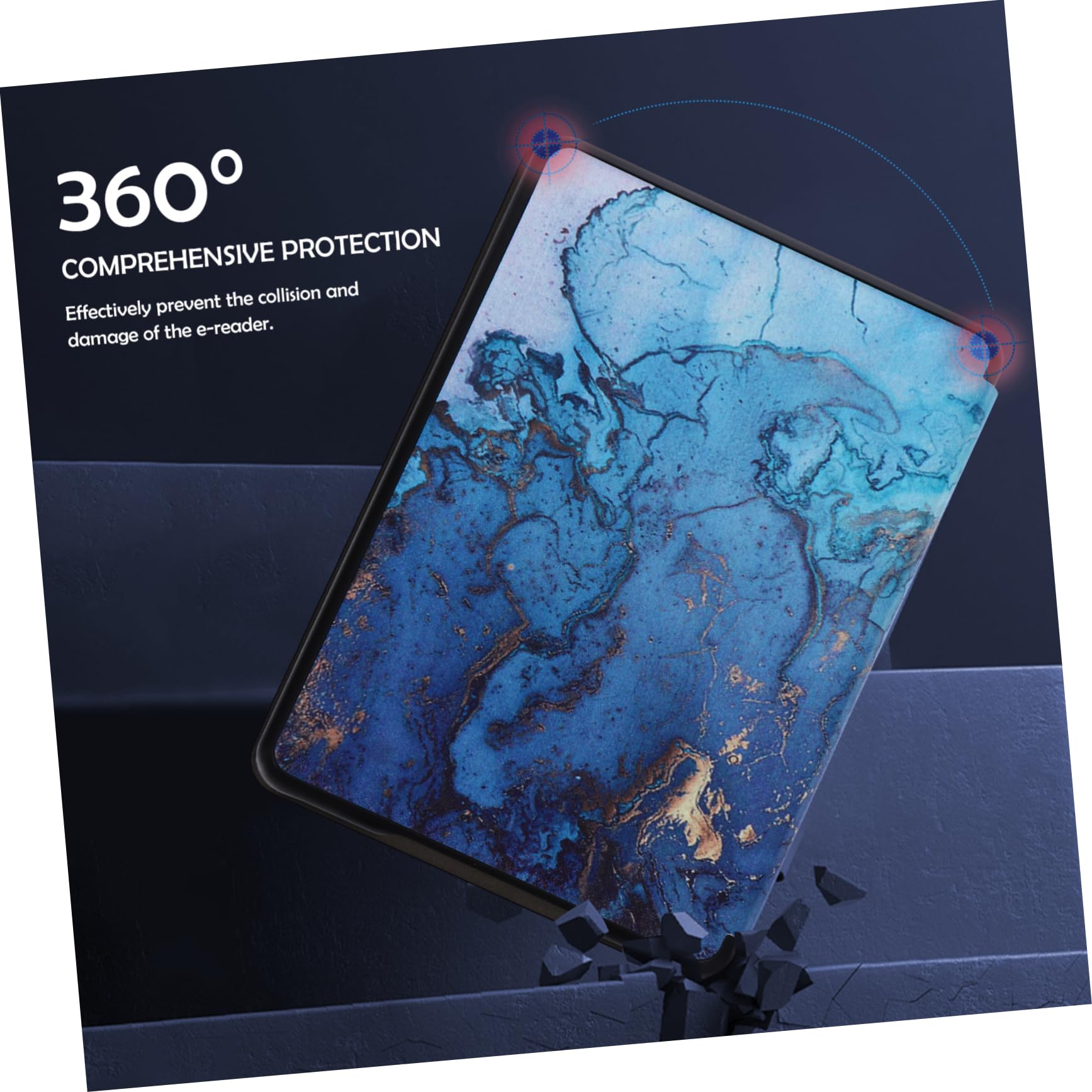 Hemobllo 3pezzi Cover Protettiva Ultra-sottile Per-reader Compatibile Con Resistente e Microfibra e Anti- Design Elegante Per Protezione Completa Da Collisioni e Macchie
