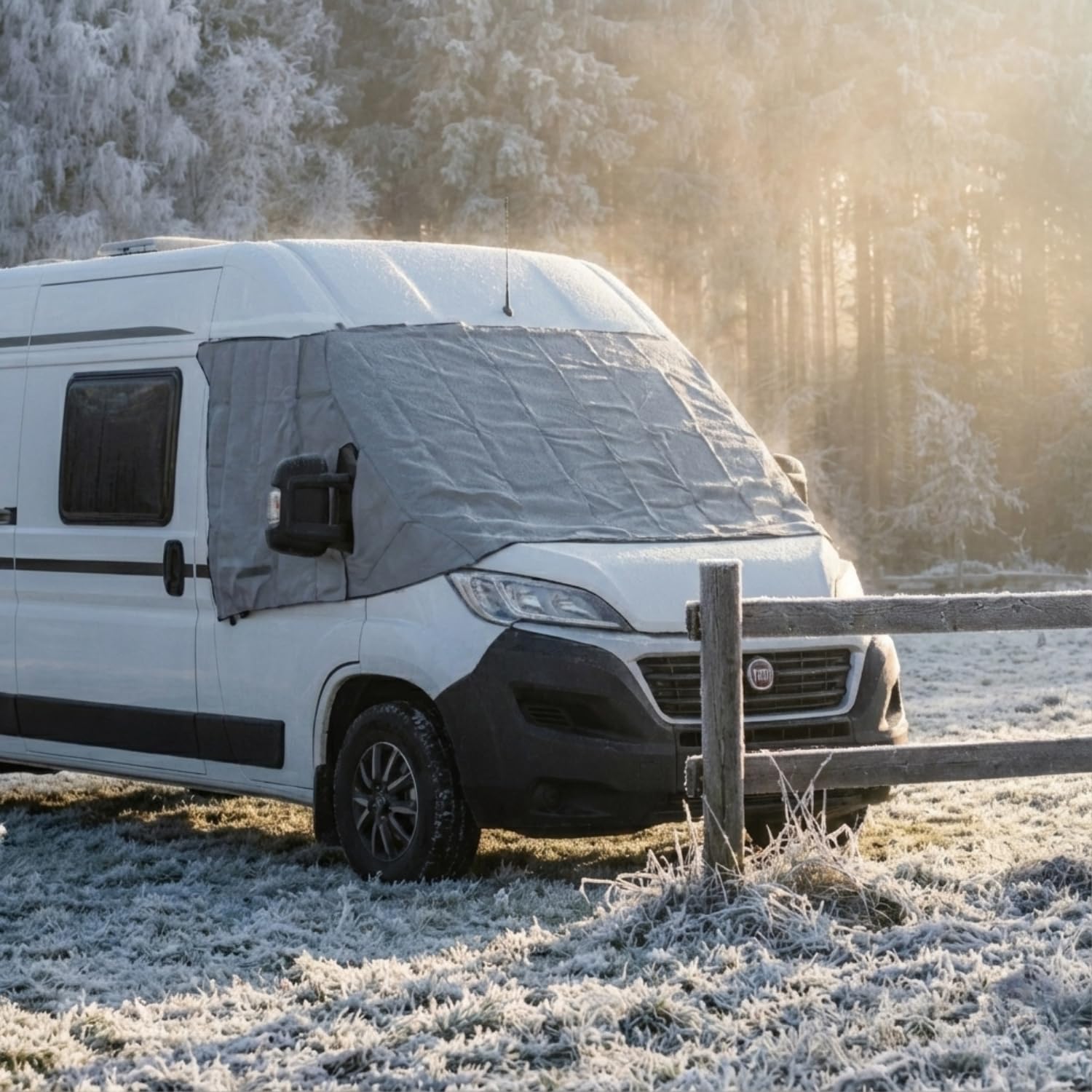Frontschutzplane Fiat Ducato Typ 250 290 | ab 2006 | Thermomatte | Bugschutzplane