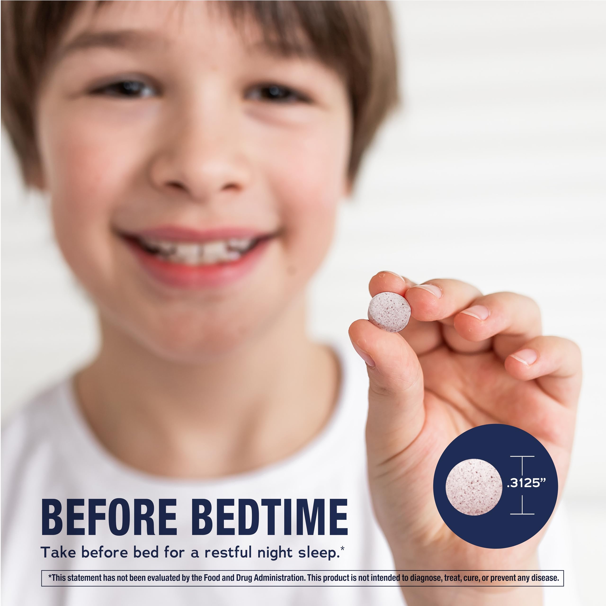 Natural Vitality Kids Calm Sleep Melatonin | 1mg Chewable Tablets — Amazon image 5