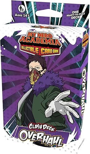 Miniatura 7 de My Hero Academia Juego de cartas coleccionables Serie 5: Revisión de Clash Deck - Listo para jugar fuera de la caja, 51 cartas y tapete de juego, MHA