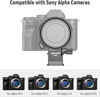 Amazon | NEEWER カラーマウントプレート 回転可能 リング式三脚座