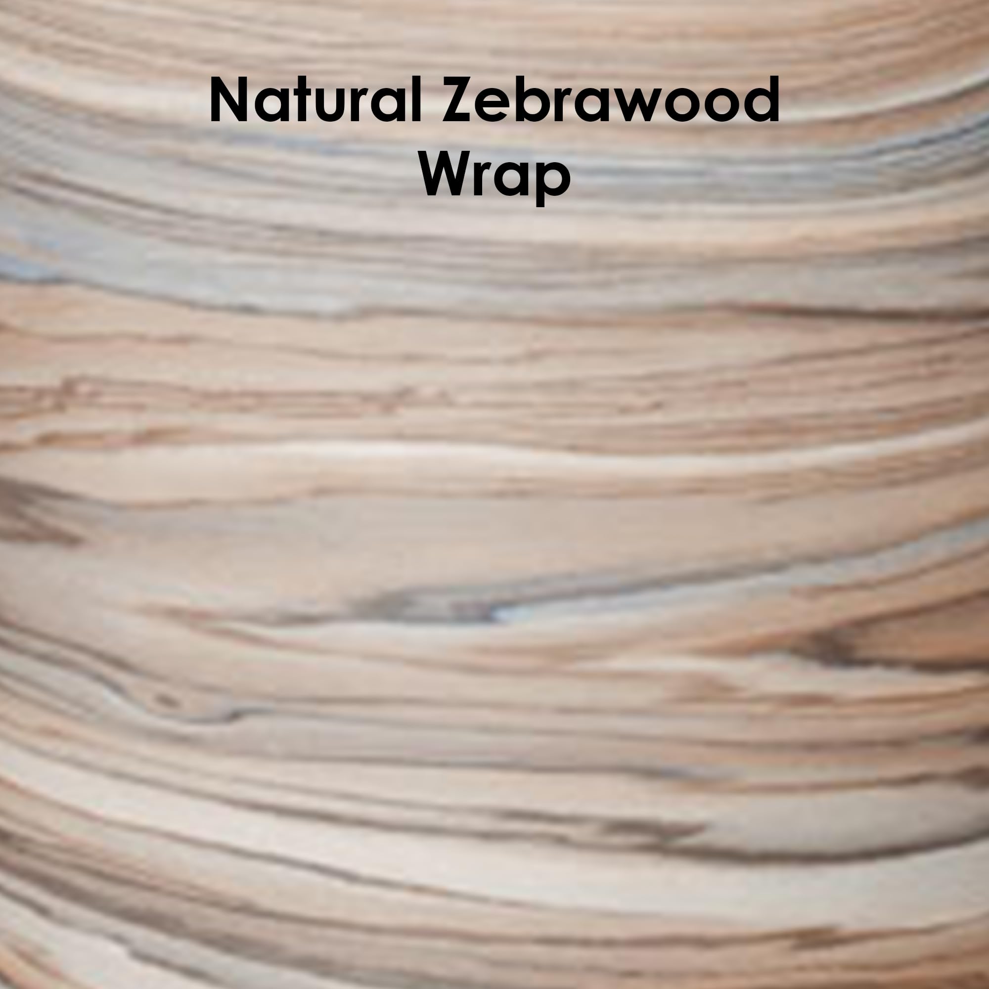 Tama Woodworks Snare 14"x6,5" Natural Zebrawood Wrap WP1465BK-NZW - Rullante