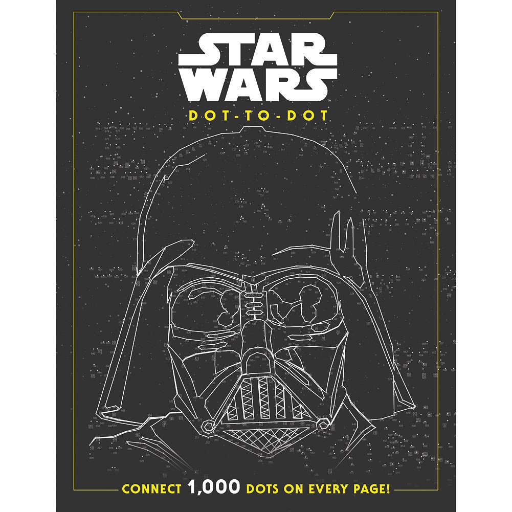 Star Wars Dot-to-Dot: CONNECT 1000 DOTS ON EVERY PAGE Paperback – July 11, 2017