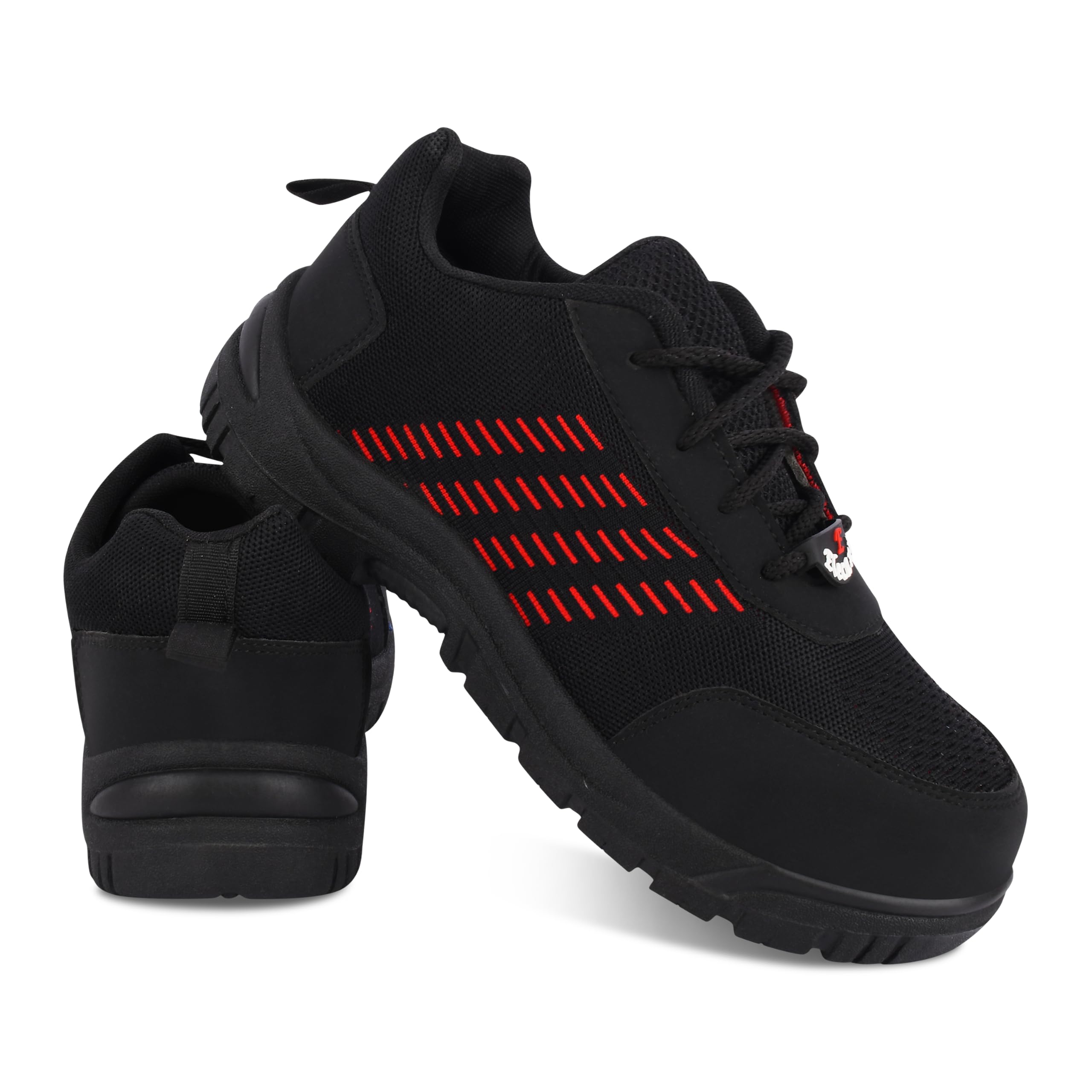 foot trends Safety Shoes with Lace-up and Steel Toe Protection Shoes for Factory, Construction and Industrial Work for Men-picture-33