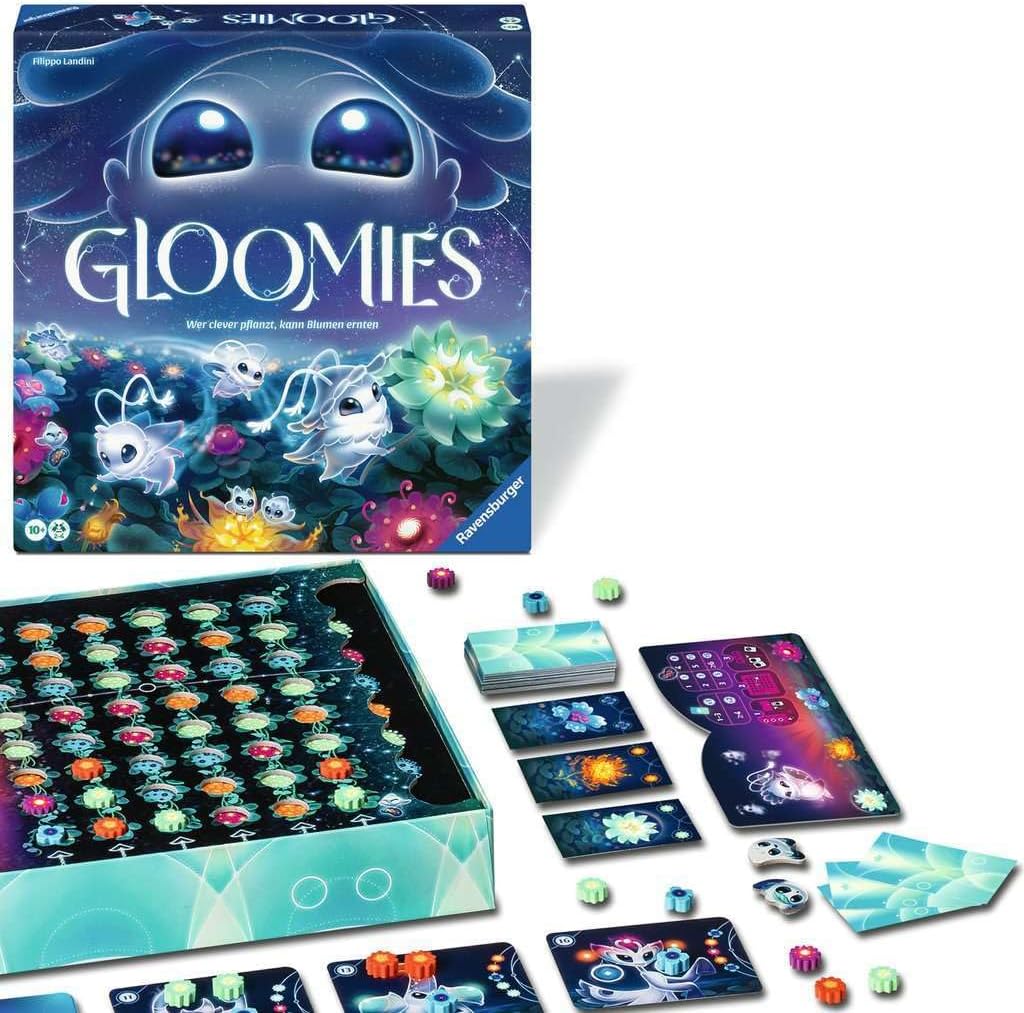 Ravensburger 24616 Gloomies Simple Strategy Game for Families, Adults and Children Board Game for 2-4 Players from 10 Years