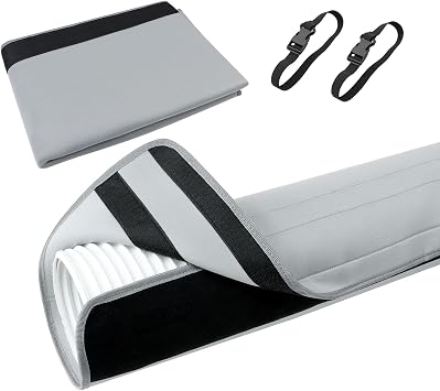 Portable AC Insulated Hose Cover, Air Conditioner Hose Cover Heat Insulated AC Hose Cover Wrap for 5" & 5.9" Diameter Exhaust Hoses Tube