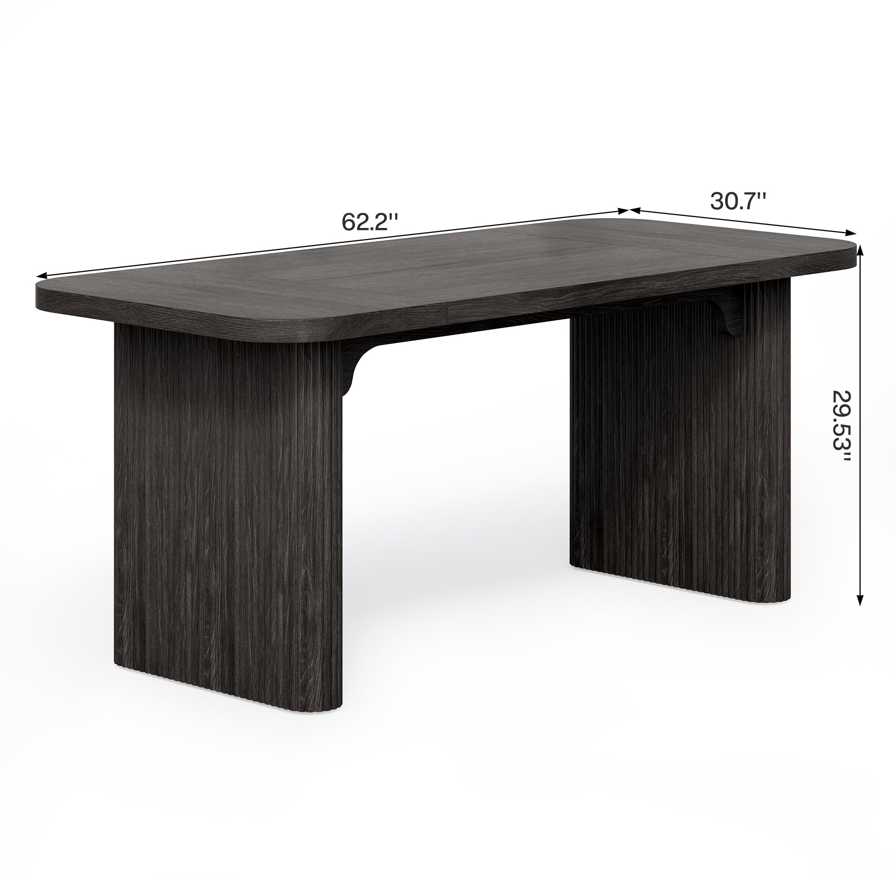 Amazon.com: LITTLE TREE 62-Inch Computer Desk, Large Simple