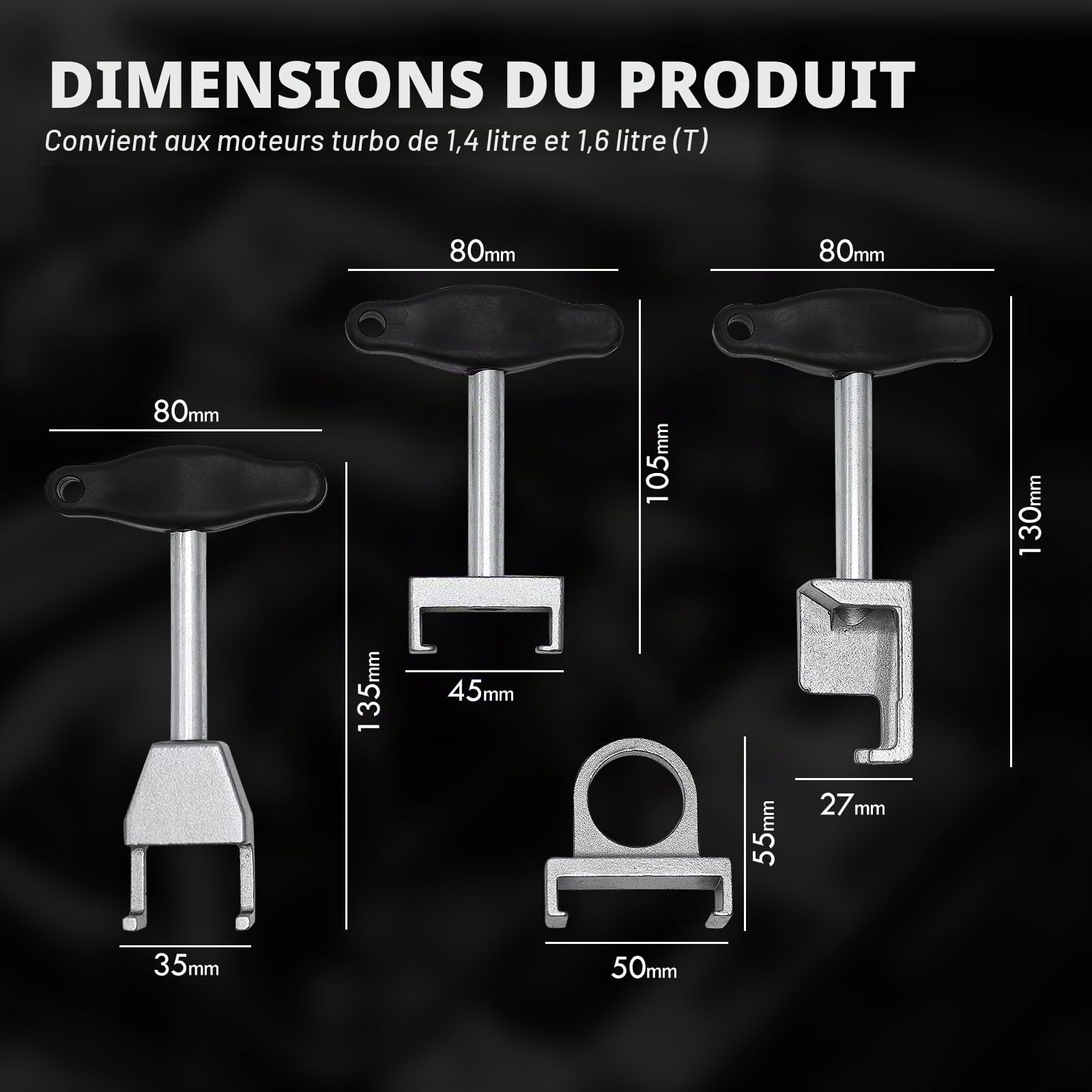 CCLIFE Coffret 4 cles extraction bobines allumage vag