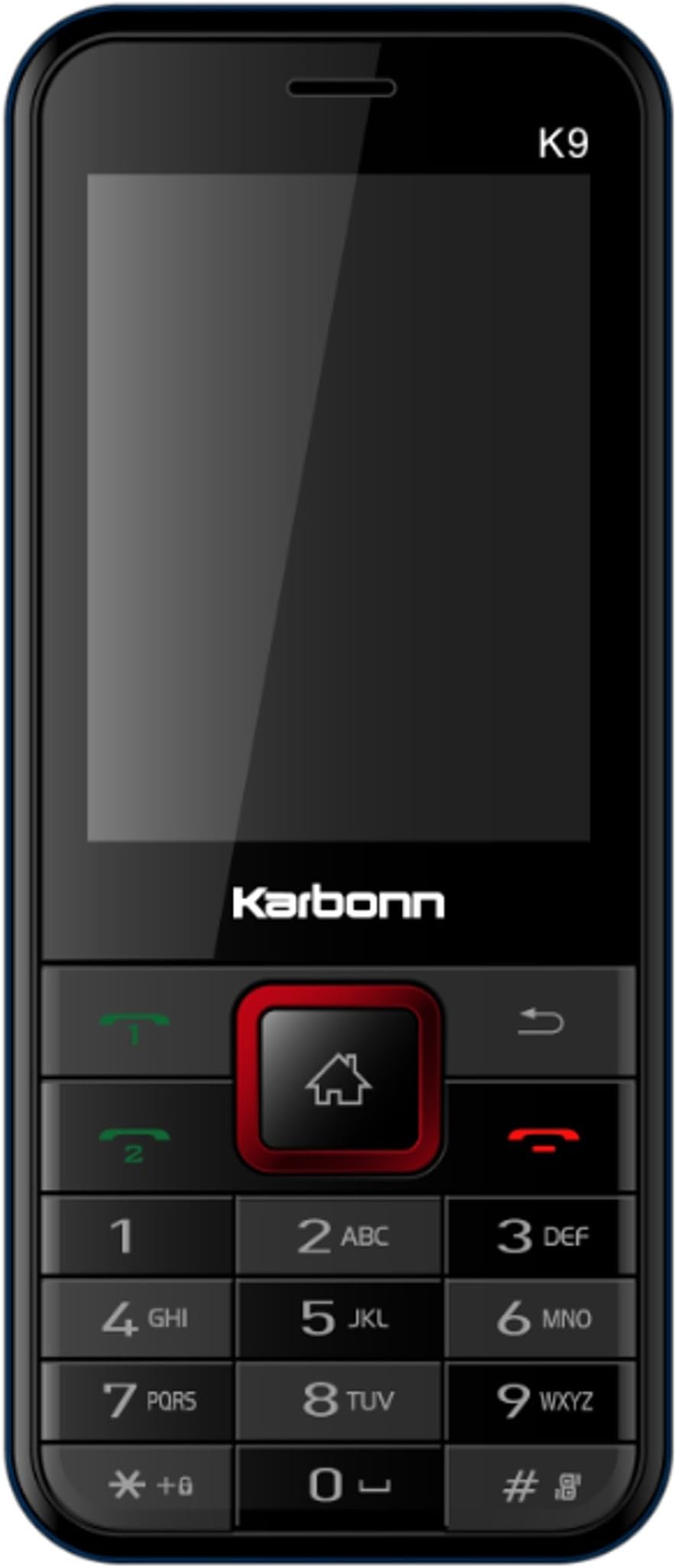 Karbonn K9 (Black-Red)