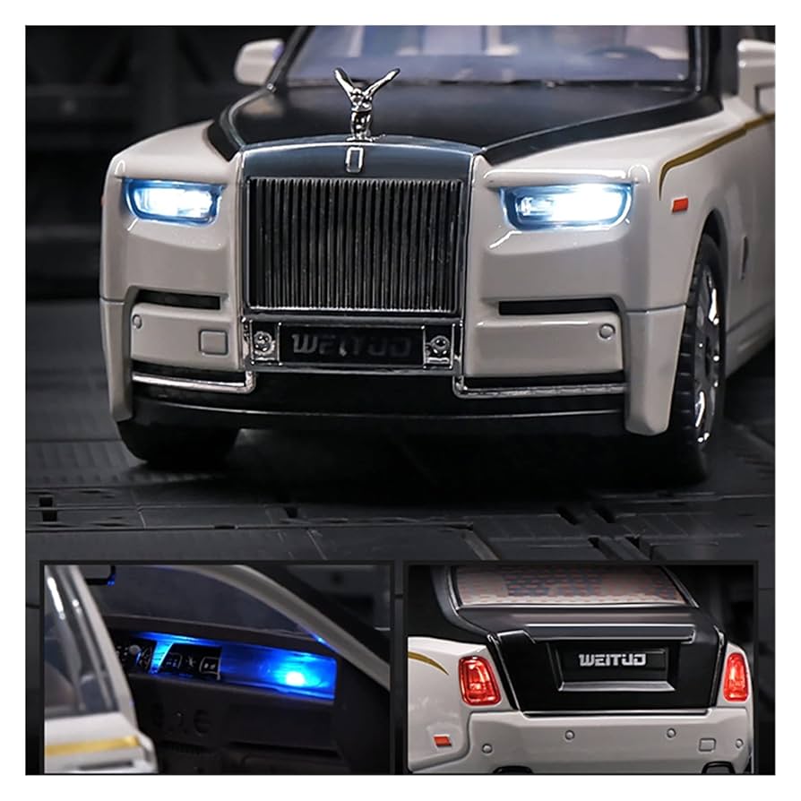 1/18 ROLLS ROYCE PHANTOM Ⅷ 1/18 Rolls Royce Phantom VIII 8th 2018-2023 White Blue