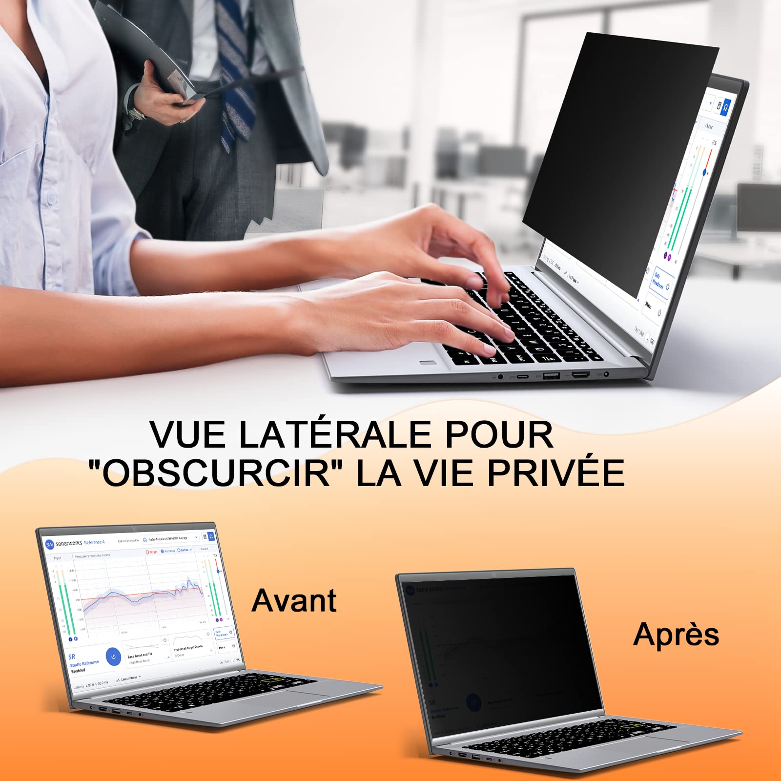 Filtre De Confidentialité Pour Ordinateur Portable - 16:9