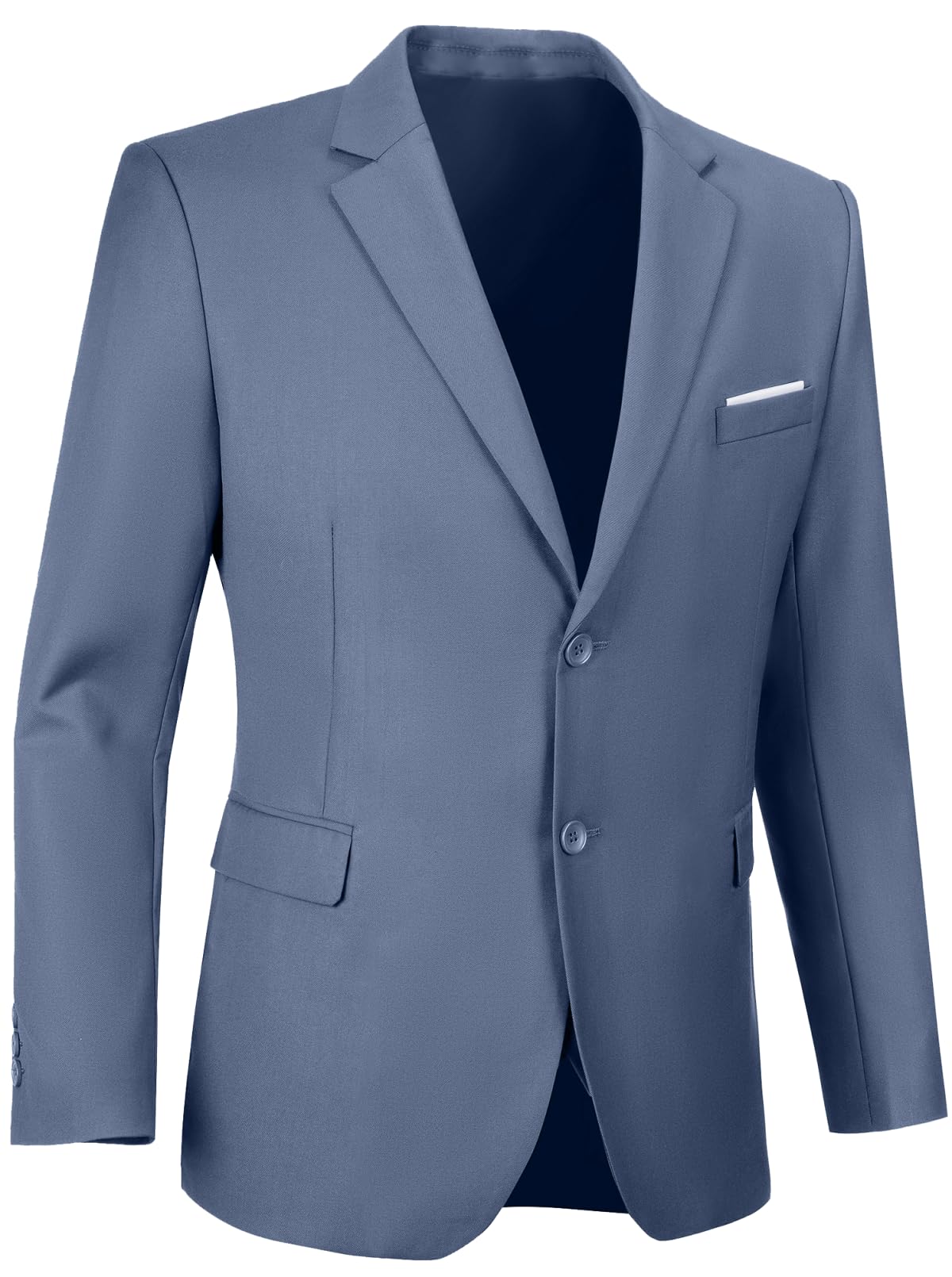 Mens Blazer Sports Coat Slim Fit 2 Button Solid Men's Casual Suit Blazer Jackets