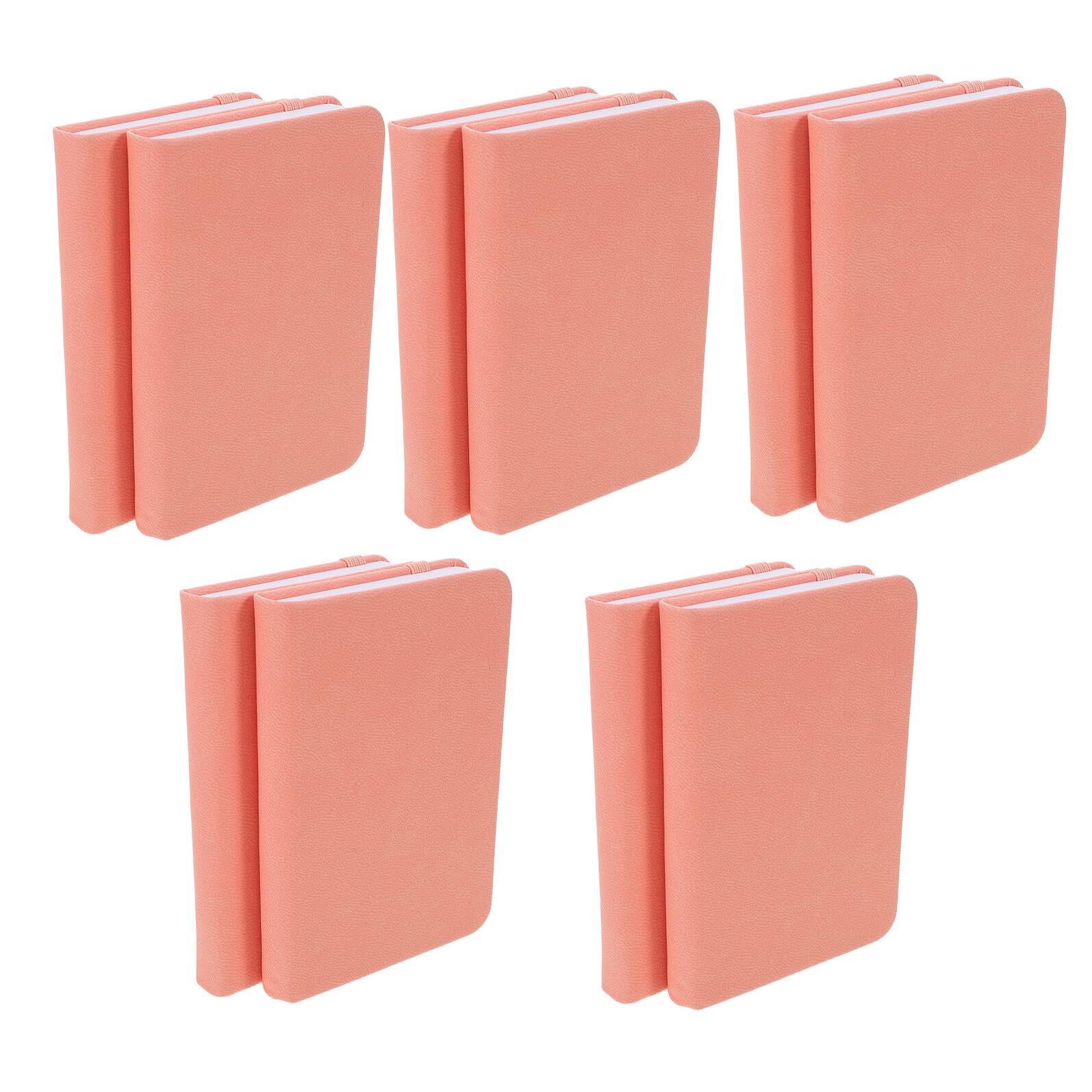 10pièces Petit Carnet De Poche Ligné Bloc-notes Pu De Voyage Carnet De Notes De Poche Pour Bureau Agenda Petit De Vierge