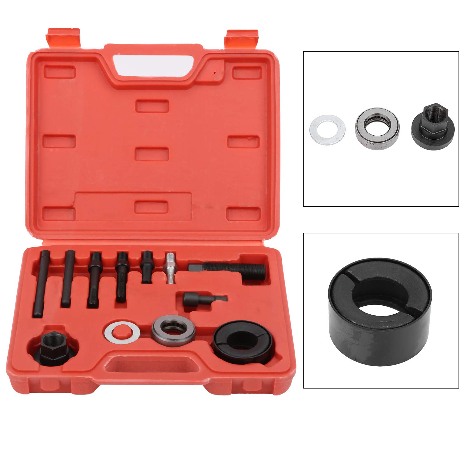 yaogohua 12Pcs Automotive Pulley Puller Remover Installer Kit for Power Steering Alternator