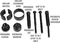 Vista 5 de OEMTOOLS Kit de extractor e instalador de polea de dirección asistida, remueve e instala poleas de bomba de dirección asistida en la mayoría