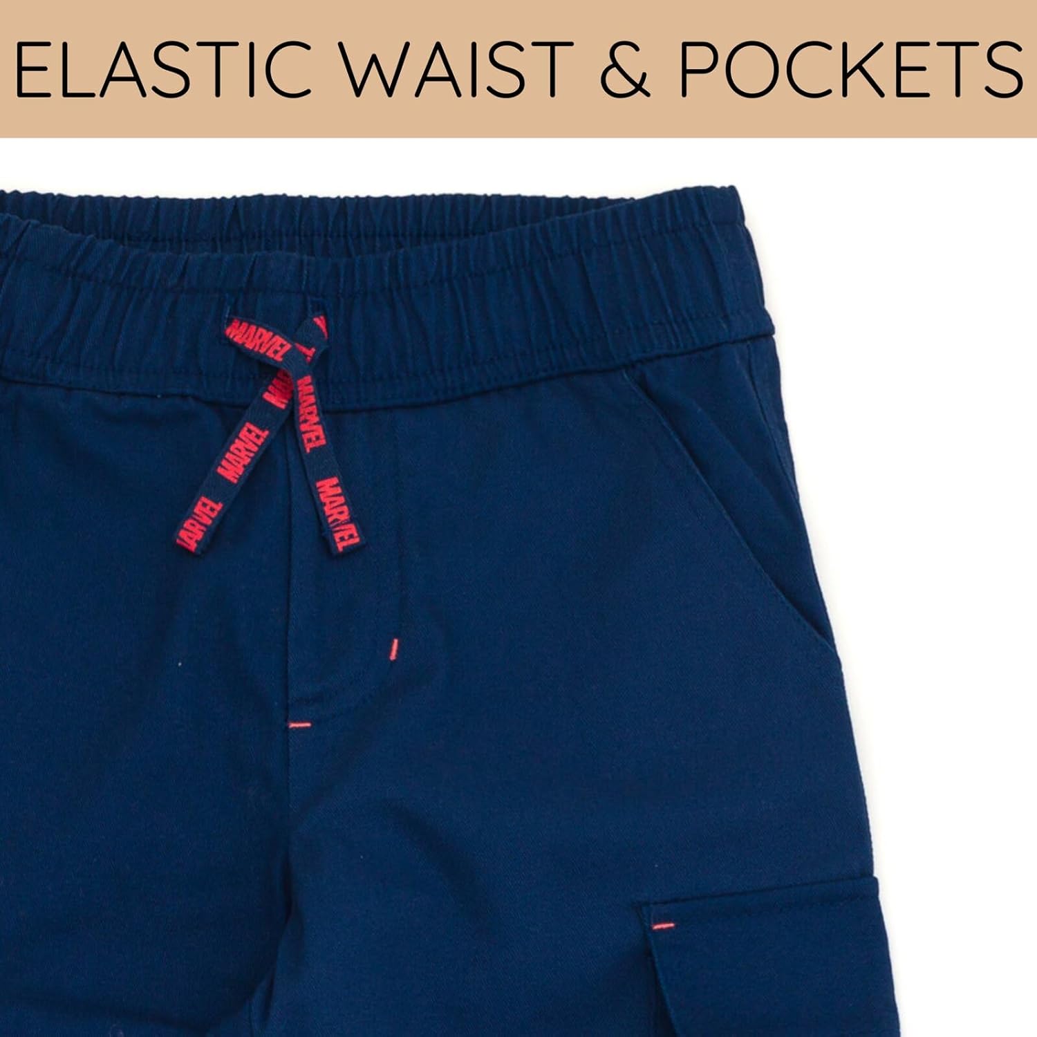 Marvel Spider-Man Fleece Sweatshirt and Twill Jogger Pants Outfit Set Toddler to Big Kid Sizes (2T - 10-12) - Image 6