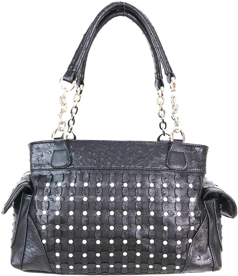 Diamond Flower Studded Rhinestone Concealed and Carry Purse