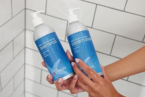 Miniatura 3 de Plaine Products Acondicionador ecológico – Romero, menta, vainilla – Sin sulfato, 16 oz (botella recargable con bomba)