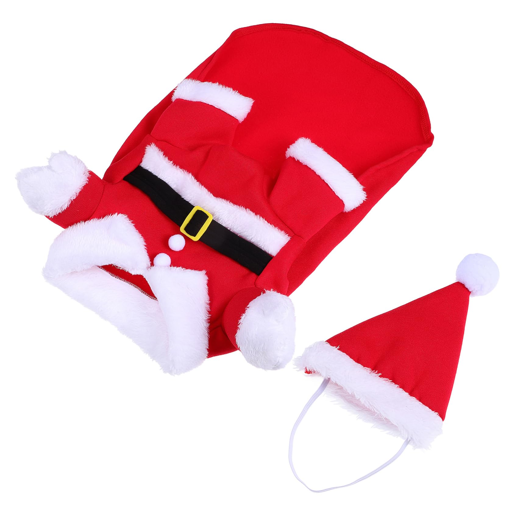 Déguisement Père Noël pour chien XL costume chiot hiver et vêtements de fête