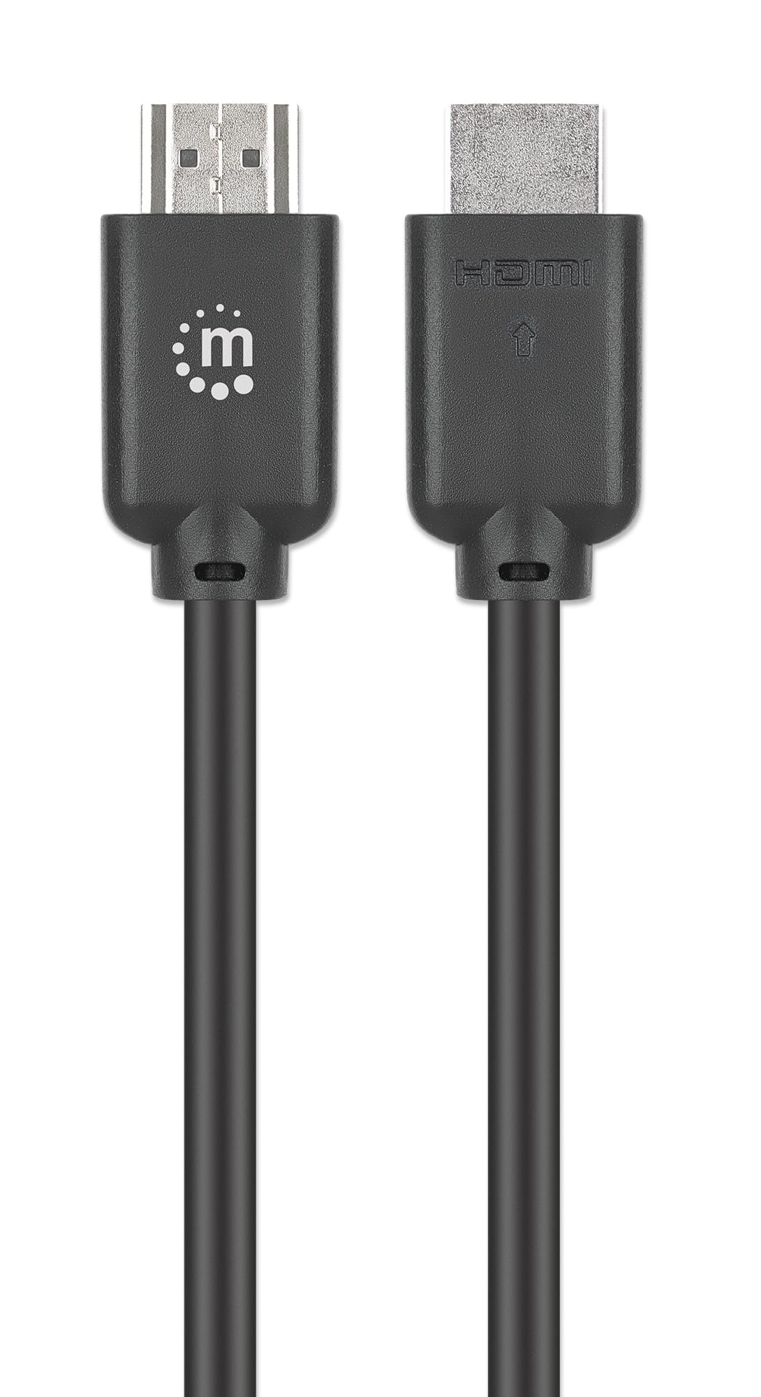 MANHATTAN 356718 Kabel HDMI 4K przy 60 Hz, 22,5 m, z Ethernetem, do telewizora, monitora, PS5, laptopa, MacBooka, HDR, Dolby Vision, ARC, 18 Gb/s, pozłacany, podwójnie ekranowany