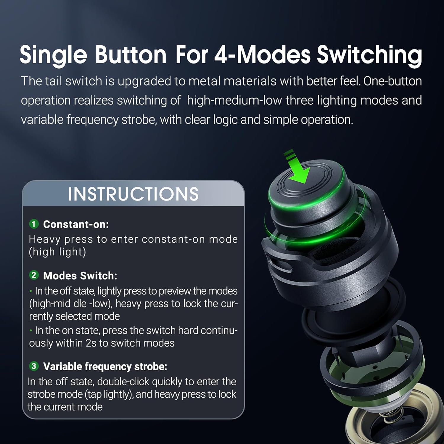 NEXTORCH E52C Type-C Direct Charge