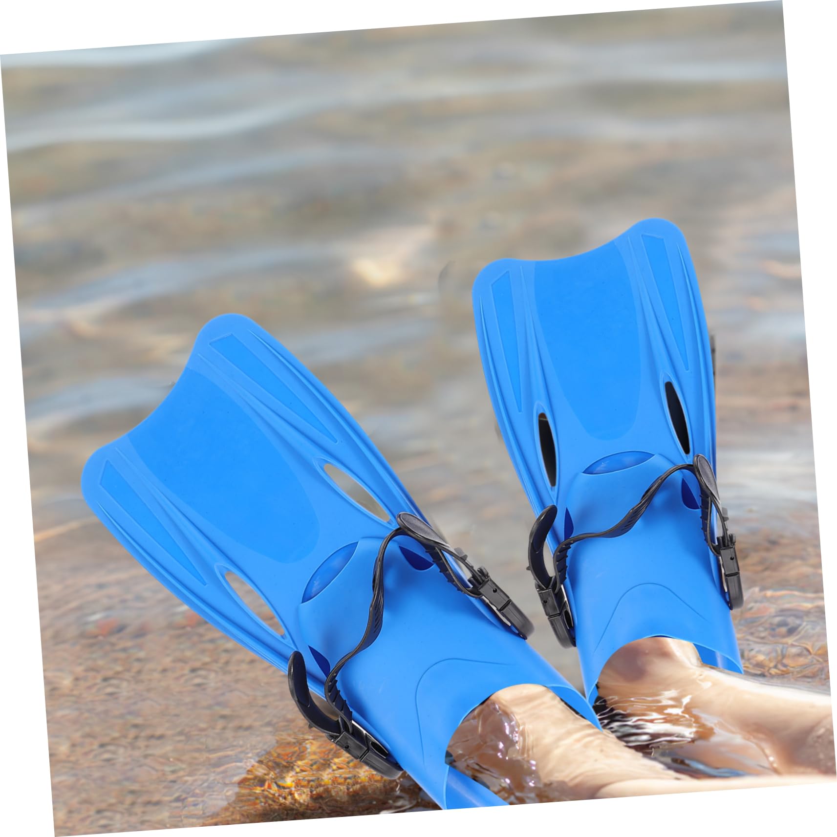 Toddmomy Palmes De Natation Souples pour Adultes Palmes De Plongée Plastique Confortable Portables pour Entraînement