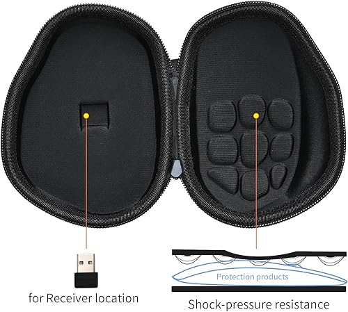 Miniatura 4 de Funda compatible con Logitech MX Master 4 / MX Master 3, a prueba de golpes, polvo y resistente al agua