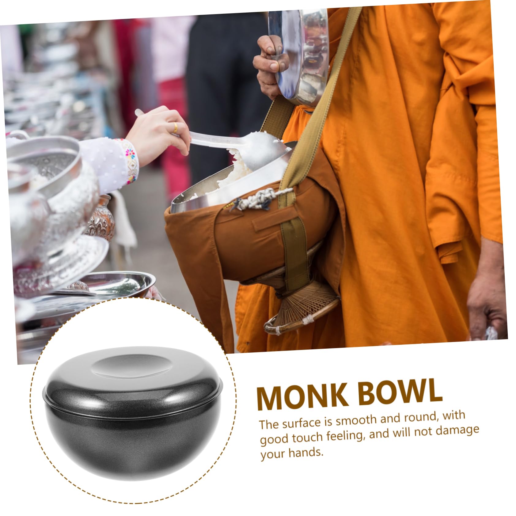Bol De Inoxidable Para Servir Comida Cuenco De Noodles Para Uso Diario Bowls De Cocina Para Reuniones y Fiestas Tazón Práctico y Fácil De Limpiar