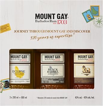 Mount Gay 3x20cl Barbados Golden Rums Discovery Set