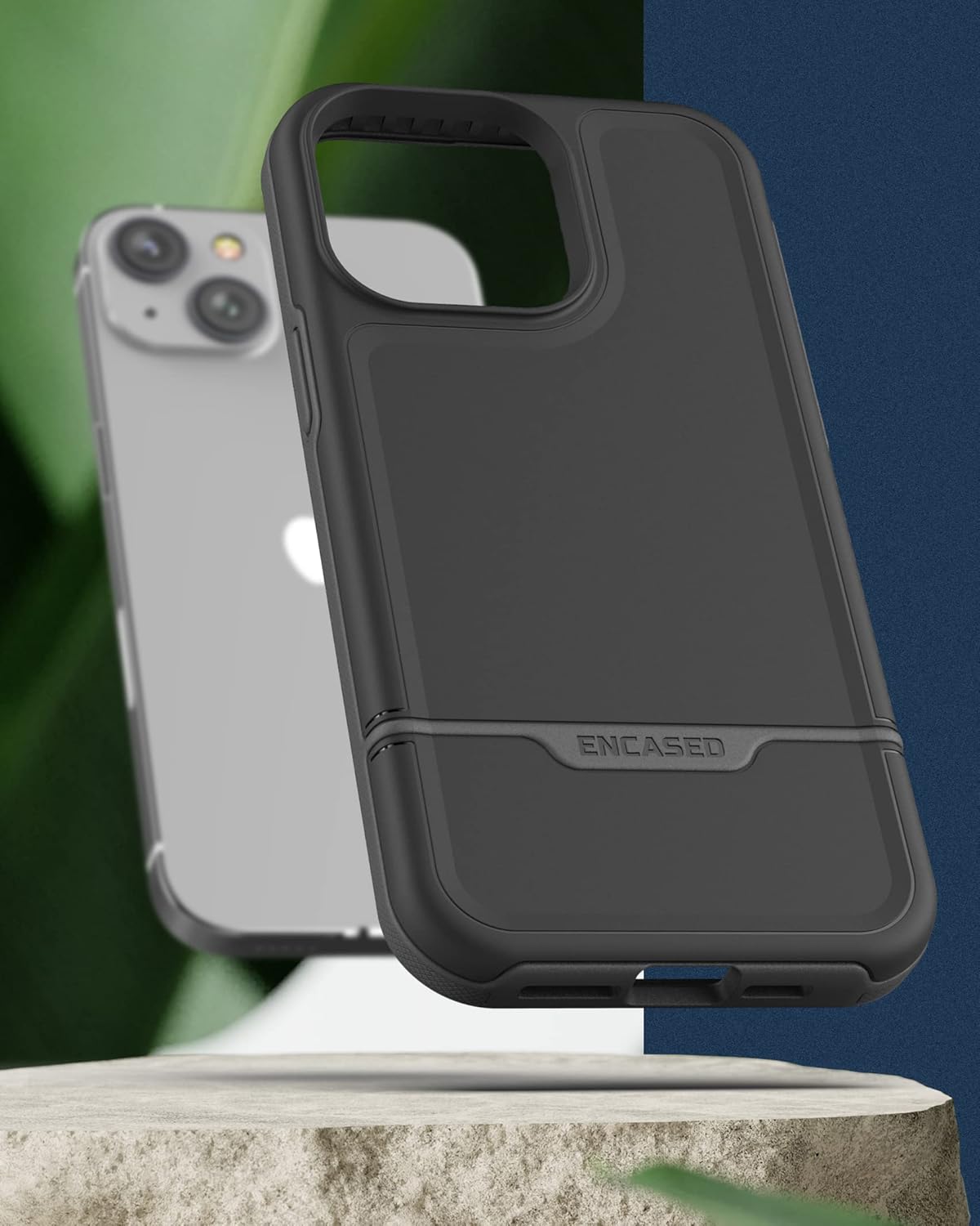 Rebel Holster Designed for iPhone 14 Case with Belt Clip - Ultra Protective Heavy Duty Phone Case (Black) - Image 4