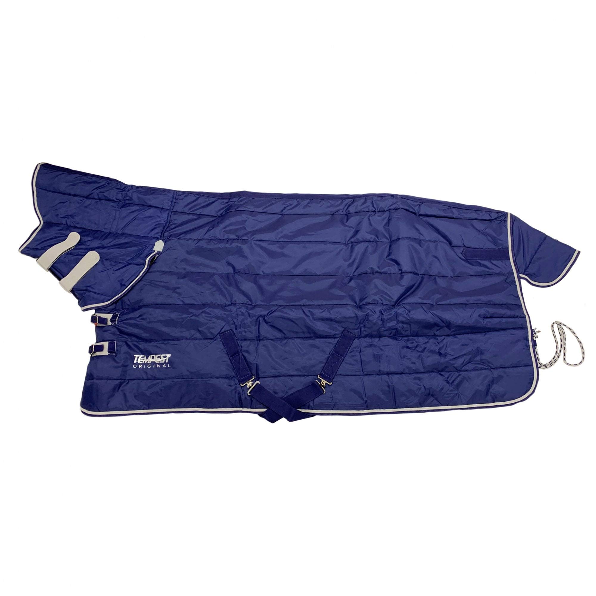 Shires Tempest Original 200G Full Neck Combo Horse Stable Rug in Navy 5'6" / 66", Navy