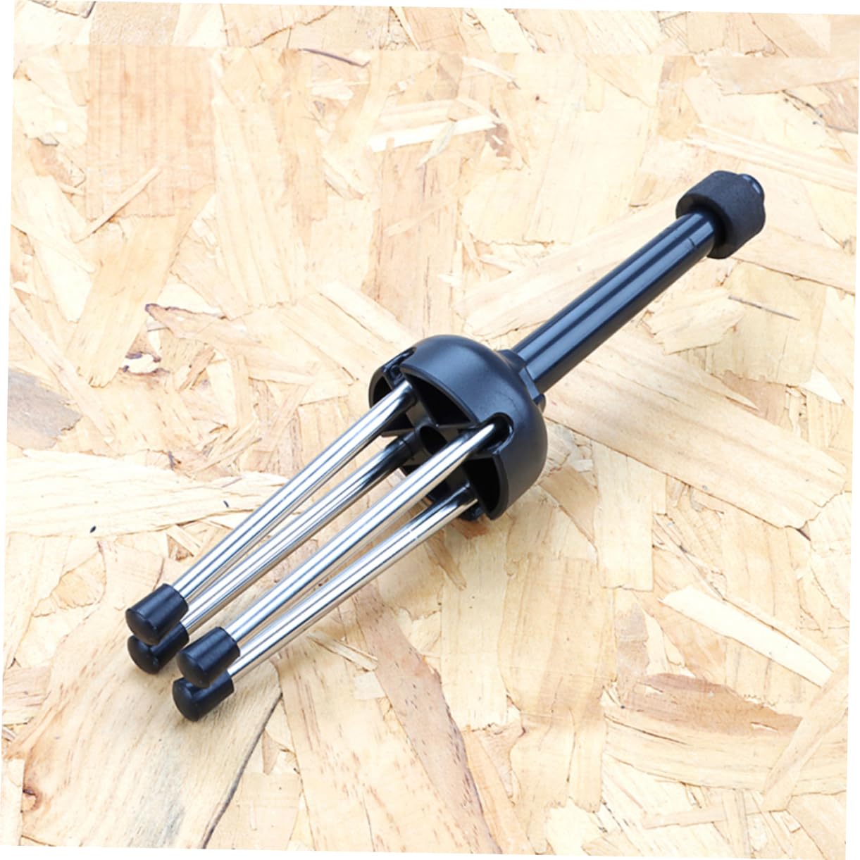 ifundom Black Small Bracket Cc102 Portable Flute Stand Sturdy Construction for Long-lasting Use